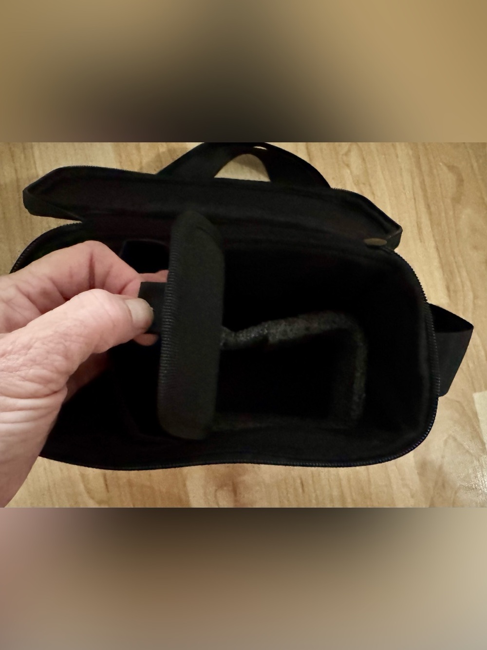 Universal Black mini drone/camera/VR etc Padded Carrying Case